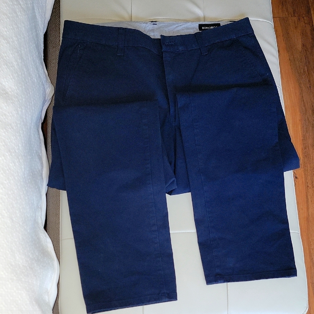 BONOBOS.  Men's Navy Pants Size 33 X 30
